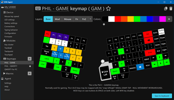 Game Keymap